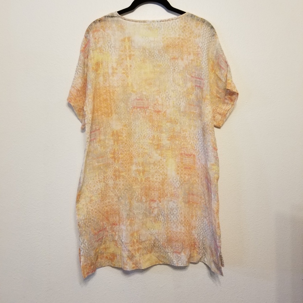 J.jill pure jill tapestry print tunic - Picture 4 of 8